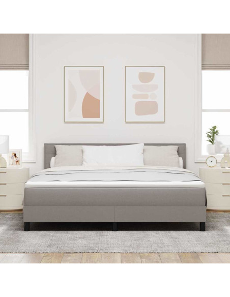 Letto a molle con materasso Talpa 180 x 200 cm Tessuto