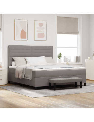 Letto a molle con materasso Talpa 180 x 200 cm Tessuto