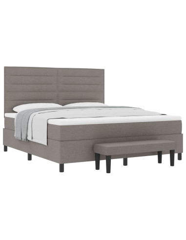 Letto a molle con materasso Talpa 180 x 200 cm Tessuto