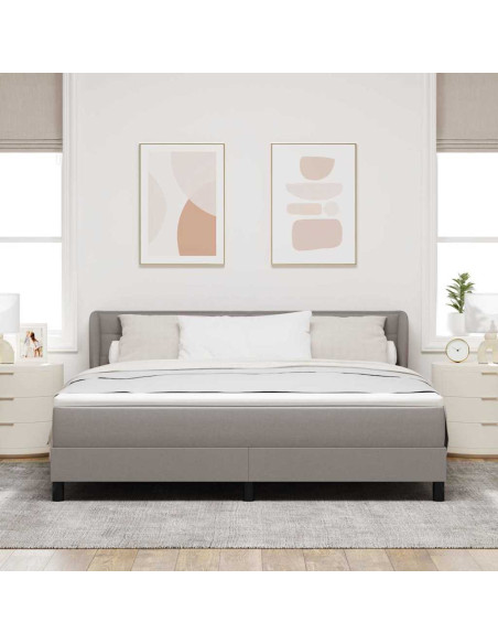 Letto a molle con materasso Talpa 180 x 200 cm Tessuto