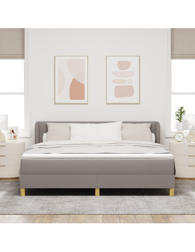 Letto a molle con materasso Talpa 180 x 200 cm Tessuto