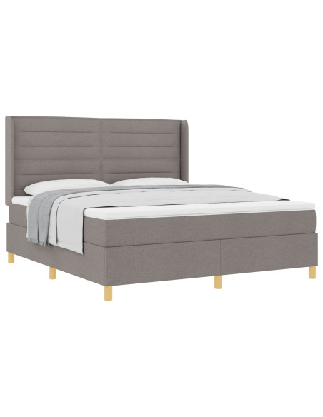 Letto a molle con materasso Talpa 180 x 200 cm Tessuto