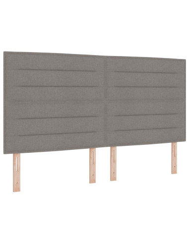 Letto a Sorgente LED con materasso Talpa 180 x 200 cm Tessuto