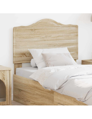 Testiera con testiera Rovere Sonoma 90 cm Legno multistrato