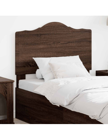 Testiera con testiera Rovere Marrone 90 cm Legno multistrato