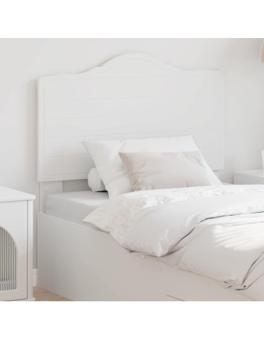 Testiera con testiera Bianco 80 cm Legno multistrato