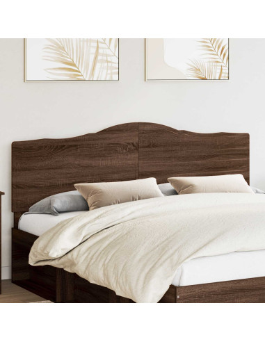 Testiera con testiera Rovere Marrone 180 cm Legno multistrato