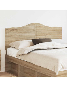 Testiera con testiera Rovere Sonoma 140 cm Legno multistrato