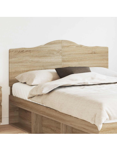 Testiera con testiera Rovere Sonoma 140 cm Legno multistrato