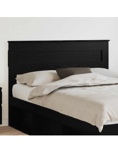 Testiera con testiera Rovere Nero 150 cm Legno multistrato