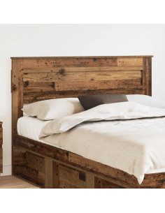 Testiera con testiera Legno vecchio 140 cm Legno multistrato