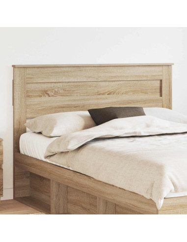 Testiera con testiera Rovere Sonoma 160 cm Legno multistrato