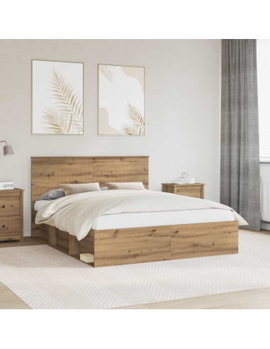 Struttura del letto Rovere Artigianale 160 x 200 cm