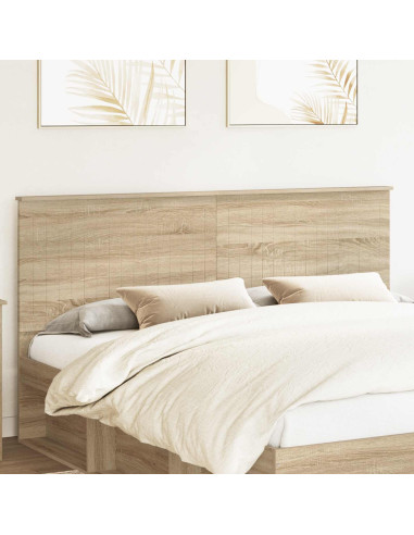 Testiera con testiera Rovere Sonoma 180 cm Legno multistrato