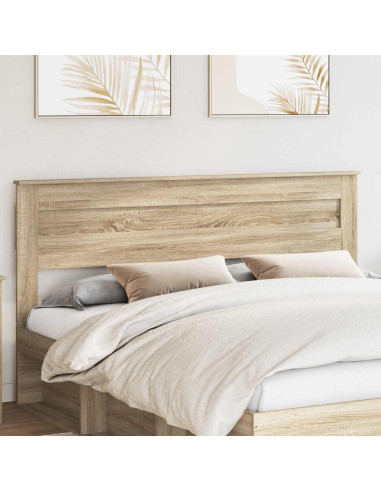Testiera con testiera Rovere Sonoma 200 cm Legno multistrato