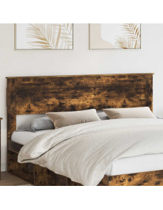 Testiera con testiera Rovere fumé 200 cm Legno multistrato