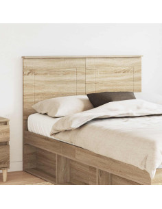 Testiera con testiera Rovere Sonoma 135 cm Legno multistrato