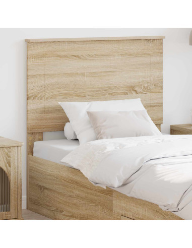 Testiera con testiera Rovere Sonoma 100 cm Legno multistrato