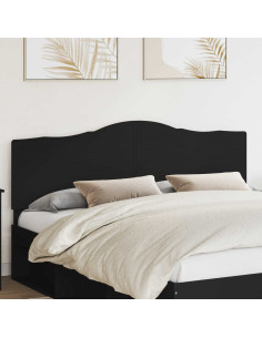 Testiera con testiera Rovere Nero 200 cm Legno multistrato