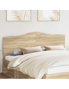 Testiera con testiera Rovere Sonoma 200 cm Legno multistrato