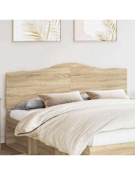 Testiera con testiera Rovere Sonoma 200 cm Legno multistrato