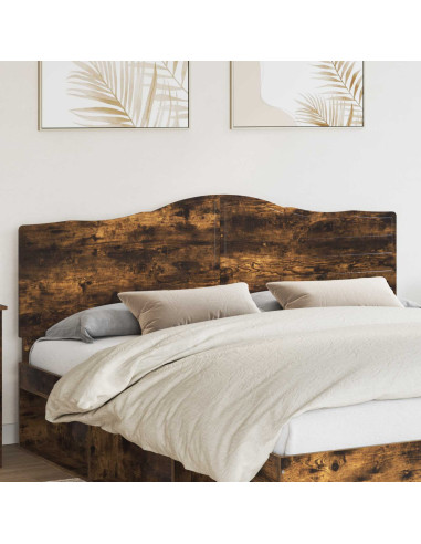 Testiera con testiera Rovere fumé 200 cm Legno multistrato