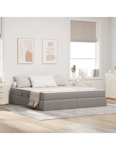 Letto con contenitore e materasso Talpa 180 x 200 cm Poliestere