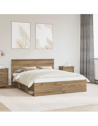 Struttura del letto Rovere Artigianale 160 x 200 cm