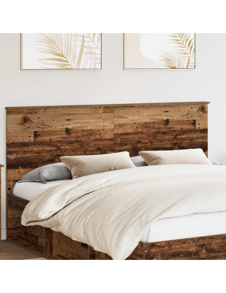 Testiera con testiera Legno vecchio 200 cm Legno multistrato