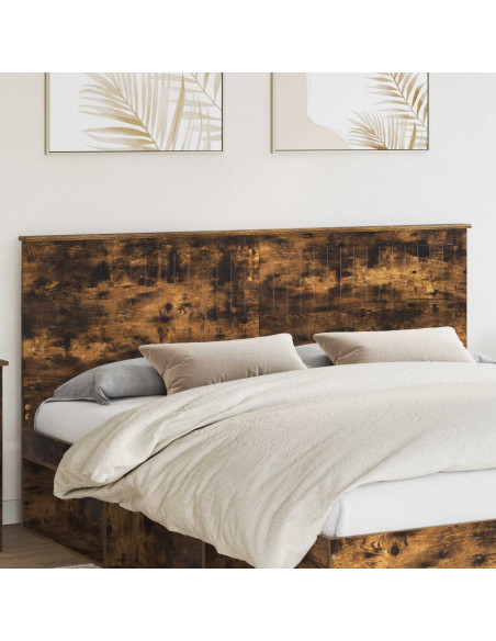 Testiera con testiera Rovere fumé 180 cm Legno multistrato