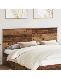 Testiera con testiera Legno vecchio 180 cm Legno multistrato