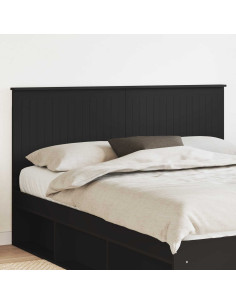 Testiera con testiera Rovere Nero 160 cm Legno multistrato