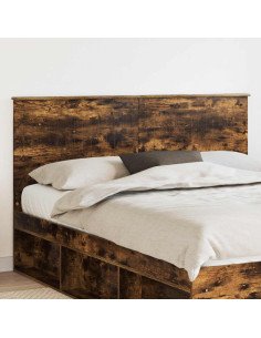 Testiera con testiera Rovere fumé 160 cm Legno multistrato