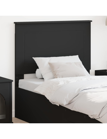 Testiera con testiera Rovere Nero 75 cm Legno multistrato