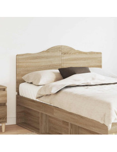 Testiera con testiera Rovere Sonoma 120 cm Legno multistrato