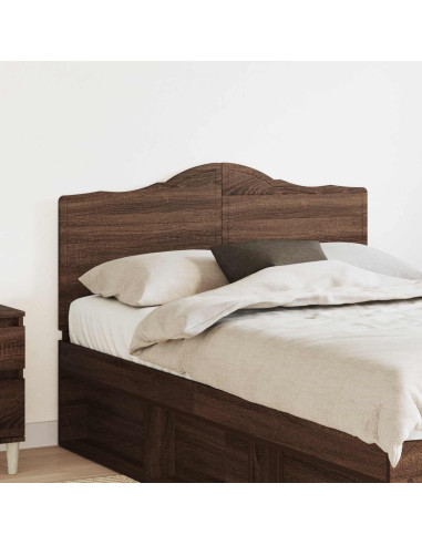 Testiera con testiera Rovere Marrone 135 cm Legno multistrato