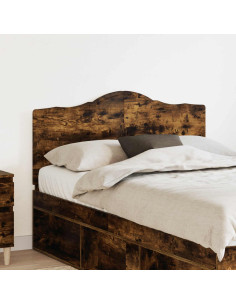 Testiera con testiera Rovere fumé 135 cm Legno multistrato