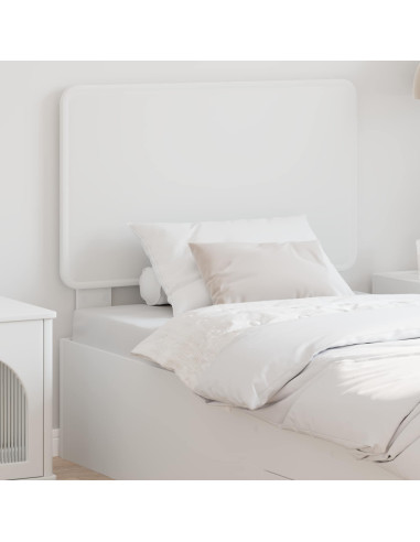 Testiera con testiera Bianco 80 cm Legno multistrato