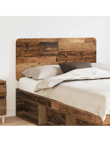 Testiera con testiera Legno vecchio 120 cm Legno multistrato