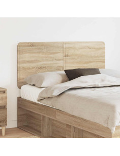 Testiera con testiera Rovere Sonoma 120 cm Legno multistrato