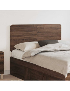 Testiera con testiera Rovere Marrone 135 cm Legno multistrato