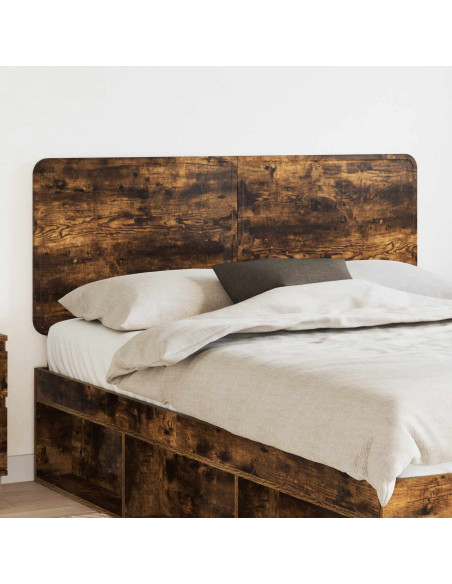 Testiera con testiera Rovere fumé 160 cm Legno multistrato