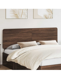 Testiera con testiera Rovere Marrone 180 cm Legno multistrato