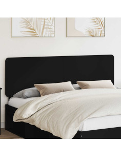 Testiera con testiera Rovere Nero 180 cm Legno multistrato