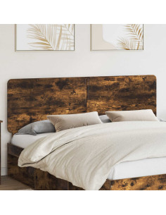 Testiera con testiera Rovere fumé 200 cm Legno multistrato