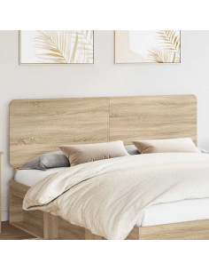 Testiera con testiera Rovere Sonoma 200 cm Legno multistrato