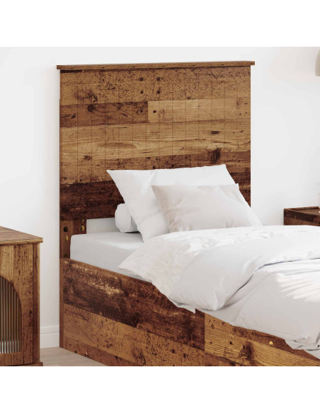 Testiera con testiera Legno vecchio 75 cm Legno multistrato