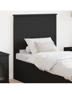 Testiera con testiera Rovere Nero 75 cm Legno multistrato