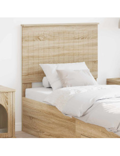 Testiera con testiera Rovere Sonoma 80 cm Legno multistrato