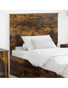 Testiera con testiera Rovere fumé 90 cm Legno multistrato
